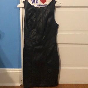 Bebe Leather Dress